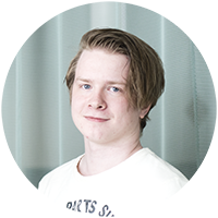 Rasmus är en av Skellefteå Krafts kundrådgivare som hjälper dig med dina frågor