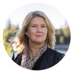Catarina Hägglund, chef Kommunikation och hållbarhet på Skellefteå Kraft