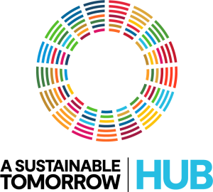 Logo: A Sustainable Tomorrow HUB