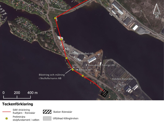 Samråd nya ledningar och vattenverksamhet Rudtjärn-Rönnskär